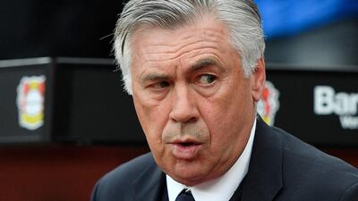 Carlo Ancelotti has been out of work since being sacked by German champions Bayern Munich in September. Martin Meissner / AP Photo