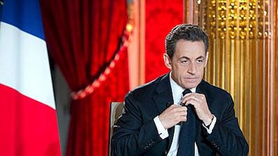 France’s president, Nicolas Sarkozy, prepares for a televised interview on Sunday, in which he outlined plans for a 0.1 per cent tax on financial transactions and an increase in VAT of 1.6 percentage points.