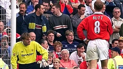 Massimo Taibi: Manchester United v Southampton, 1999/2000 Premier League: Replacing the great Dane Peter Schmeichel following United’s unprecedented triple-winning campaign was always going to be a tall order for any goalkeeper. The Premier League and European champions purchased Taibi for £4.5 million from Venezia but his time in Manchester lasted less than a season with his short stay blighted by high-profile errors. None more so than during a game against Southampton, when the Italian let a tame 25-yard daisy cutter from Matthew Le Tissier squirm under his body and through his legs to leave Taibi red-faced as Saints held out for a 3-3 draw. PA Images