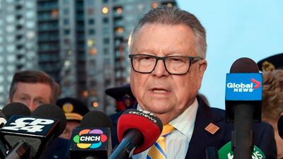 Canada’s Public Safety Minister Ralph Goodale said he was disappointed the United Kingdom had revoked the citizenship of a British-Canadian man imprisoned in Syria. AP
