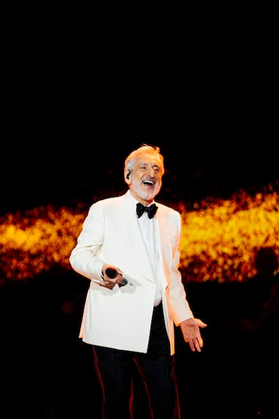 Iranian singer Ebi will perform in Dubai during the Eid Al Fitr holidays. Photo: Saadiyat Nights