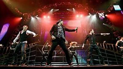 The Backstreet Boys recently performed in Ahoy, Rotterdam, the Netherlands.