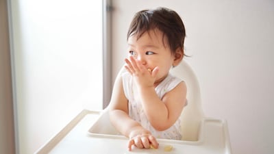 Sliced bananas are an easily digestible and healthy option for infants and toddlers. Getty Images