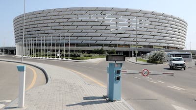 Baku Stadium is the venue for the crucial talks