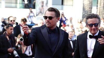 Leonardo DiCaprio, in Armani, attends the screening of 'The Traitor' during the 72nd annual Cannes Film Festival on May 23, 2019 in Cannes, France. Getty Images