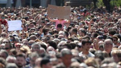 The Spanish have demonstrated that they will not be consumed by hate. Sergio Perez / Reuters
