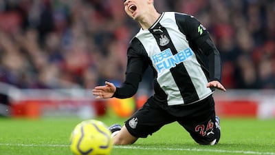 Miguel Almiron of Newcastle. Getty