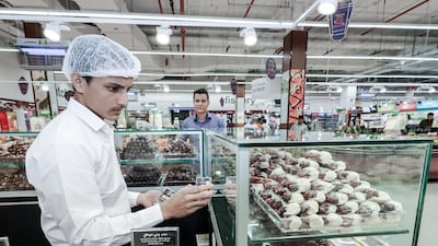 The store features a range of locally grown produce. Victor Besa / The National