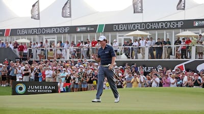 Rory McIlroy at the 2009 Dubai Desert Classic. Randi Sokoloff / The National