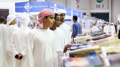 The Abu Dhabi International Book Fair will return with strict safety measures. Pawan Singh / The National