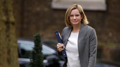 Amber Rudd, Britain's home secretary, said the new tool would help to “heavily disrupt the terrorists’ actions” and also prevent people’s exposure to “horrific images”. AP / Alastair Grant