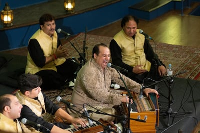 Rahat Fateh Ali Khan also performed at a sold-out show in Oxford. Photo by William Parry