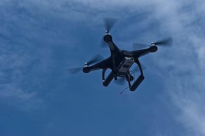 The drones can zoom in on people in public places