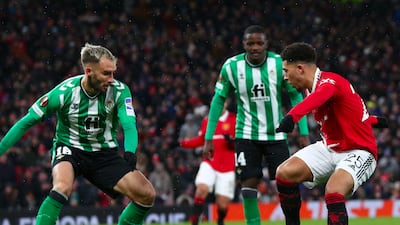 Jadon Sancho (Rashford 64') - 6. Set up Fred for a shot on goal. EPA