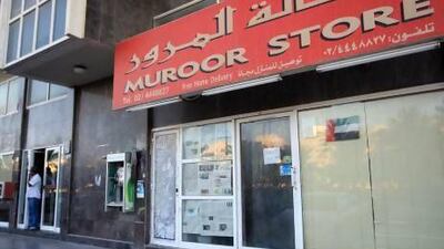 Shutters are down at the Muroor Store in Abu Dhabi as its owner could not meet the deadline on December 31 to upgrade his shop and bring it in line with global food-safety procedures.