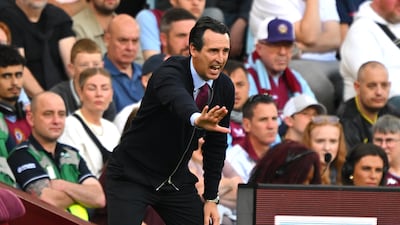 Aston Villa manager Unai Emery has won the Europa League four times and now wants to guide Midlands club to success in Europa Conference League. Getty
