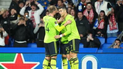 Christian Eriksen - 6 Neat, hit long and accurate passes – one almost found Fernandes and he rushed on the goalkeeper after 80. Pushed back as the Basques pressed and he needed to provide cover but by that time the formation was an odd one and he was lost in it. Getty