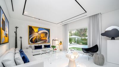 The villa is part of the Emirates Living community. Courtesy LuxuryProperty.com