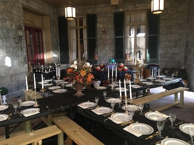 Lilburn Castle is a 160-year-old mansion in Maryland where things are not always as they seem. Courtesy Airbnb