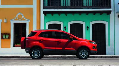 The Ford EcoSport handles and drives well, but is hampered by a lack of power at crucial points, its rear-seat room and boot space. Courtesy Newspress