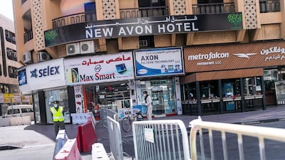 Dubai Health Authority said it would provide essential goods for everyone inside the quarantine zone. Most businesses appeared to be shut on Tuesday