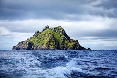 Skellig Michael was brought to the attention of millions when it appeared in ‘Star Wars: Episode VIl'. Getty