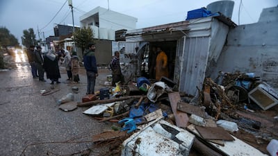 Damage in Sulaymaniyah