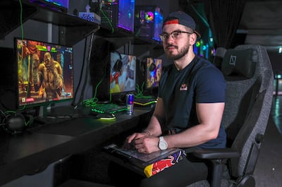 Anouche describes the competition at Capcom Cup as fierce. Victor Besa / The National