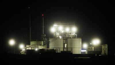 The Oil Tech recycling plant in UAQ. Lee Hoagland / The National