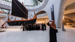 Zayed National Museum is one of three museums included in a hotel stay offer in Abu Dhabi. Victor Besa / The National