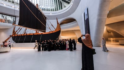 Zayed National Museum is one of three museums included in a hotel stay offer in Abu Dhabi. Victor Besa / The National