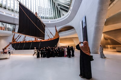 The museum is popular with tourists and schoolchildren alike. Victor Besa / The National