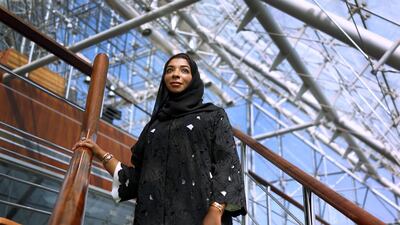 May Bumajeed, group head of marketing and communications at NBAD, mentoring UAE talent is something she takes very seriously. Delores Johnson / The National