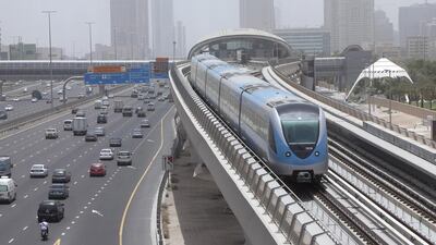 The Dubai Metro Red Line will be partially closed every Friday and Saturday from July 28 to October 15. Jeff Topping / The National