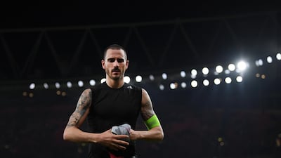 AC Milan's Leonardo Bonucci will not play at the 2018 World Cup because Italy did not qualify. Shaun Botterill / Getty Images