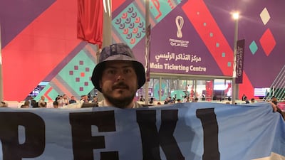 Argentina supporter Emiliano Aguilera, 32, urged football authorities to find more tickets for the match against France