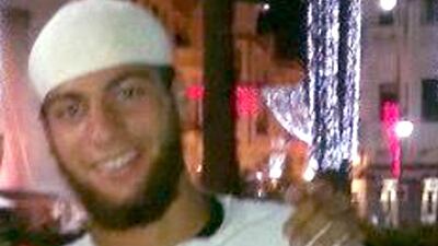 An undated photo released by a social network shows a 25-year-old Moroccan suspected of attempting to attack a passenger train in France (AFP PHOTO / SOCIAL NETWORK)