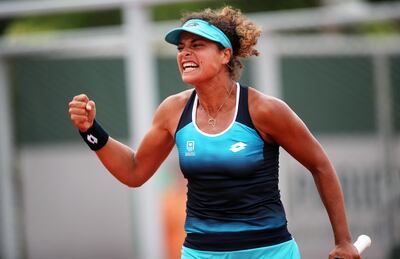 Mayar Sherif is Egypt's top-50 player on the WTA Tour. EPA