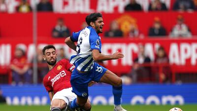 Mahmoud Dahoud - 6: Battled well on his first start since the opening game at Luton. PA