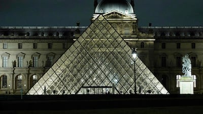 The Louvre in Paris on February 19. AFP