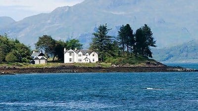Formerly part of the Aros Castle Estate, the White House is believed to date from the late 1800s and was originally the factor's residence, although it was also once used as an inn. Photo courtesy Savills