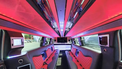 The colours inside the cabin are a little brighter than in standard Patrols