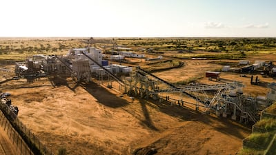 A general view of the Molo mine, owned by NextSource Materials, that began commissioning in April to produce graphite needed for electric vehicle batteries, in Fotadrevo in southern Madagascar. Reuters