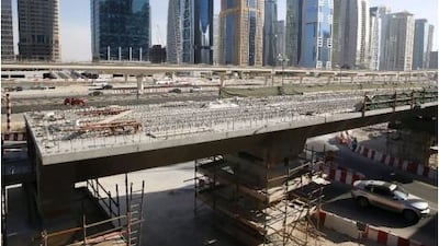 The Dh3.2bn Al Sufouh tram project, which will run from Dubai Marina through Media City and up to Knowledge Village when completed in 2014, is among several projects aimed at cutting reliance on cars.