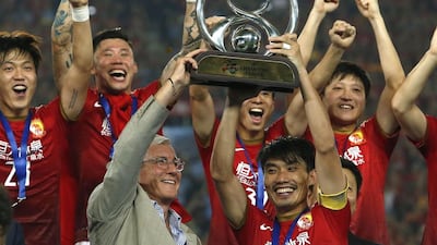 China's Guangzhou Evergrande won the 2013 AFC Champions League title. Bobby Yip / Reuters