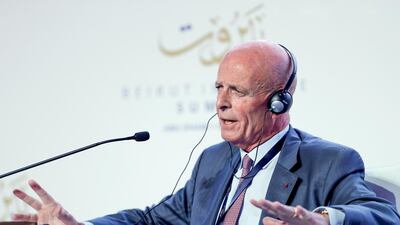 Sir John Scarlett, former Chief of the British Secret Intelligence Service, spelt out his concerns over a no-deal Brexit. Victor Besa