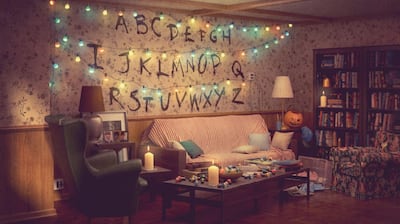 Ikea UAE recreated Will's living room in Stranger Things. Ikea