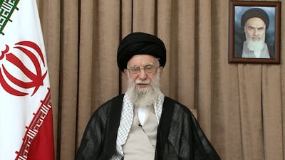Iran's supreme leader Ayatollah Ali Khamenei said his country had delivered 'a heavy slap to the face of the US'. Reuters