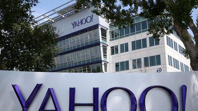 The Yahoo! headquarters in Sunnyvale, California. Justin Sullivan / Getty Images / AFP
