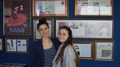 Despoina Loukos has been accepted by all 12 US universities to which she applied.Courtesy Hale Education Group